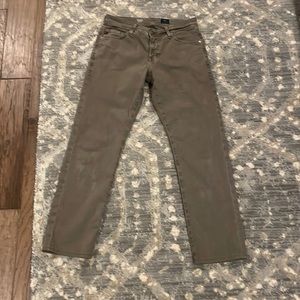 Men’s AG Gradute brown 5 pocket jeans size 30x30
